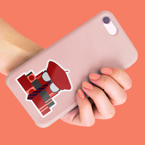 Max Fischer Premium Vinyl Sticker, Rushmore Wes Anderson-Inspired Laptop Decal